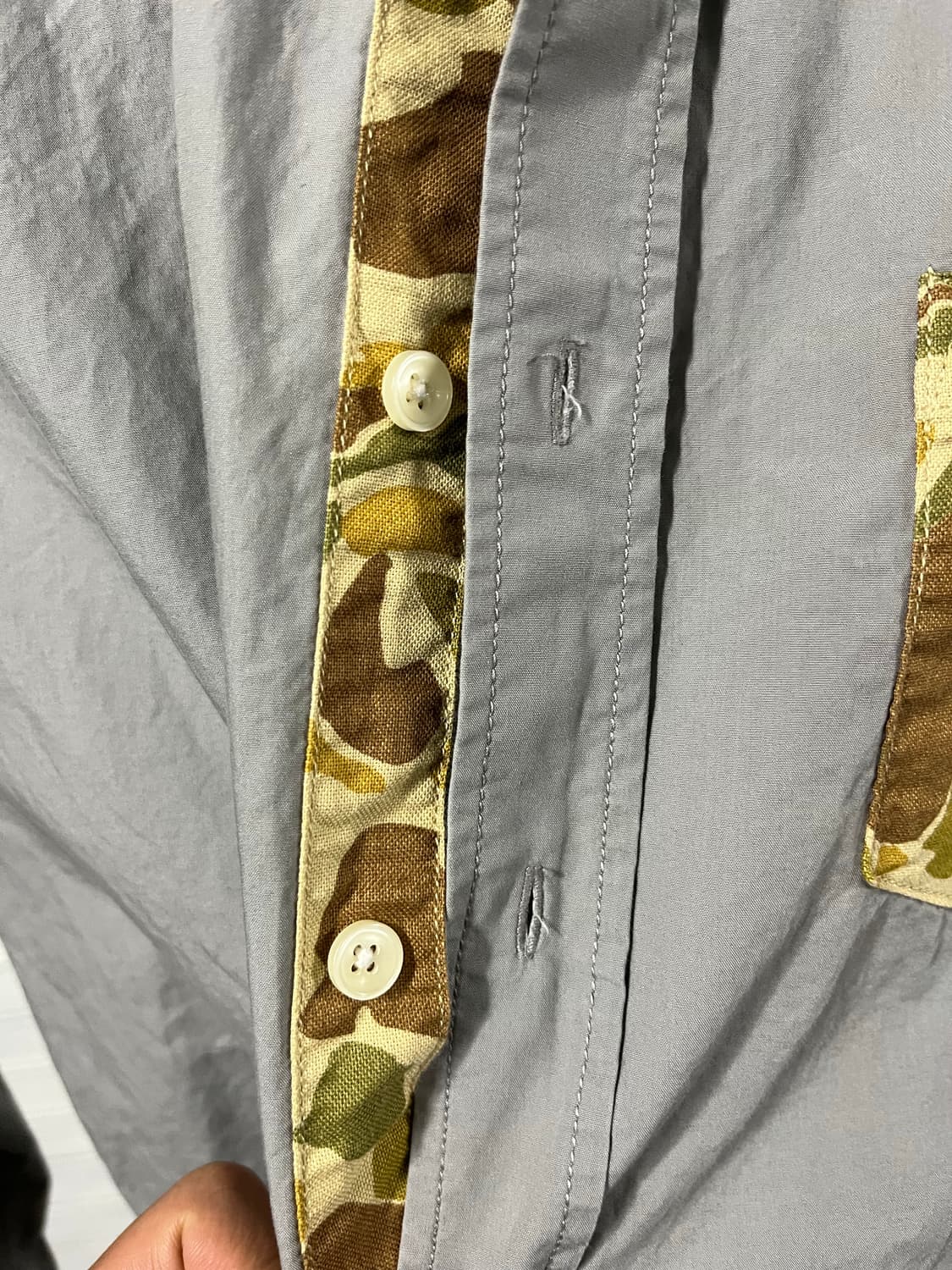 Beams Heart camo pocket shirt 상품이미지5