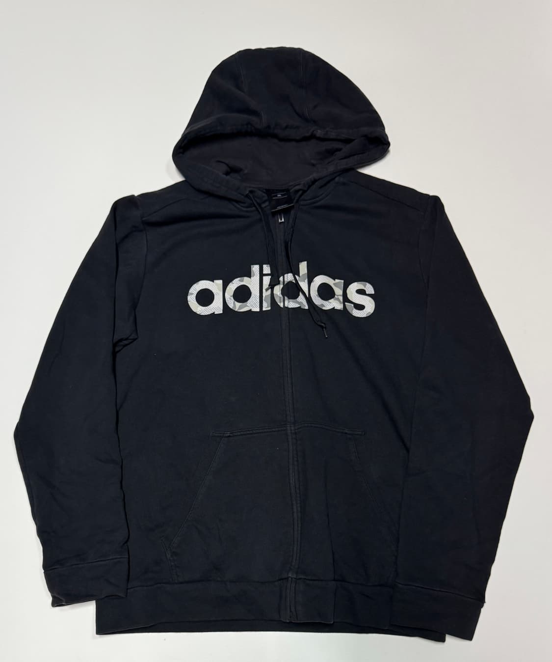 아디다스 카모 스펠아웃 트레이닝 후드집업 2XL 블랙 상품이미지1