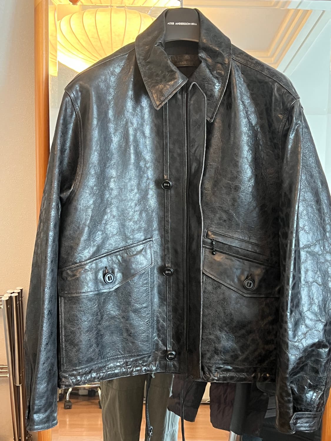 이스트로그 MK3 Leather Jacket Black(m100-105) 상품이미지5