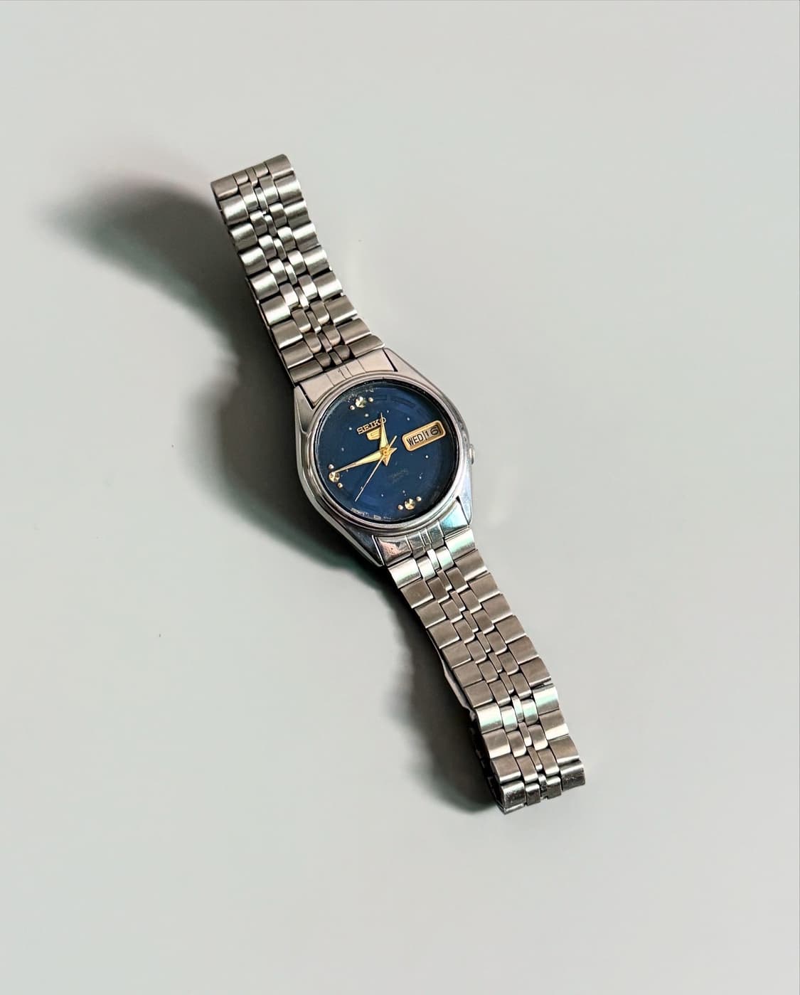 vintage SEIKO 5 Automatic metal watch 상품이미지1