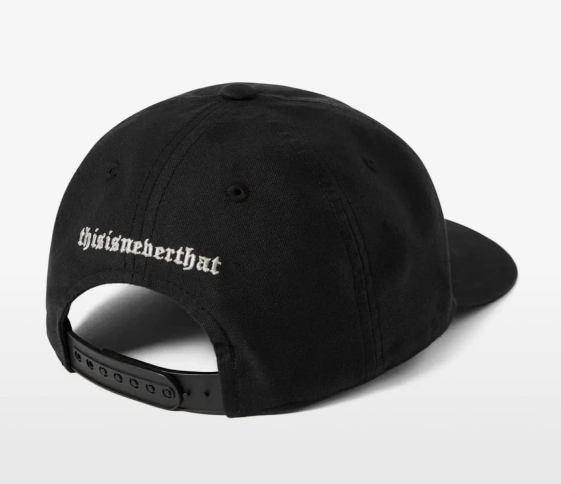 디스이즈네버댓 Washed Fortuna N-Logo Cap 캡 모자 상품이미지2