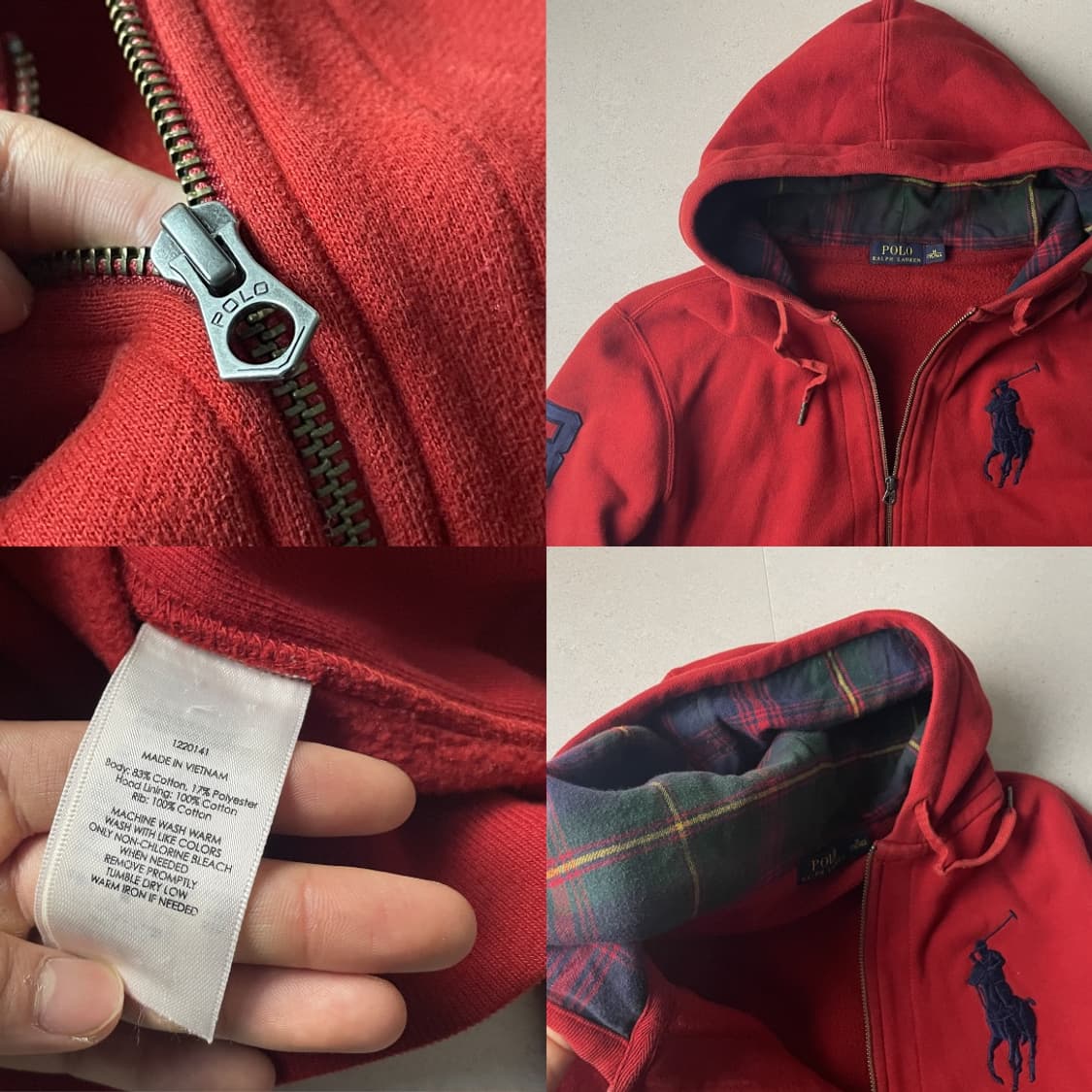 폴로 빅포니 후드집업 상품이미지2