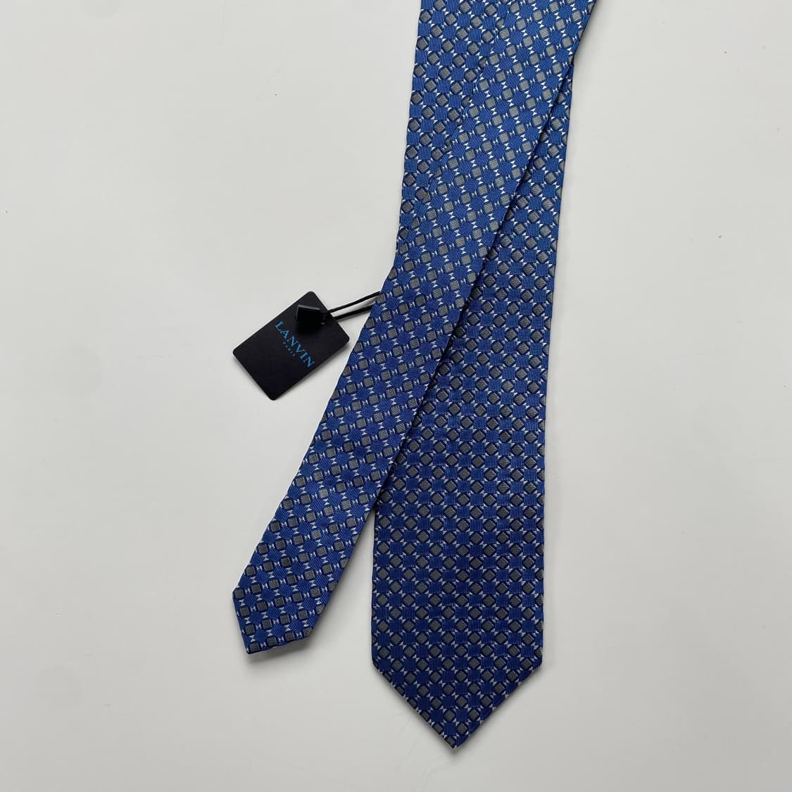 택달린 미사용품 랑방 정품 명품넥타이 (LANVIN) 7.8cm 상품이미지2