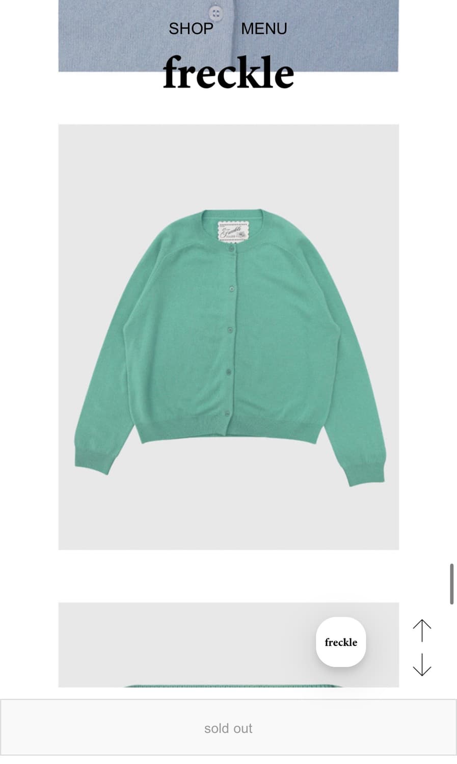 프레클 캐시미어 가디건 상품이미지1