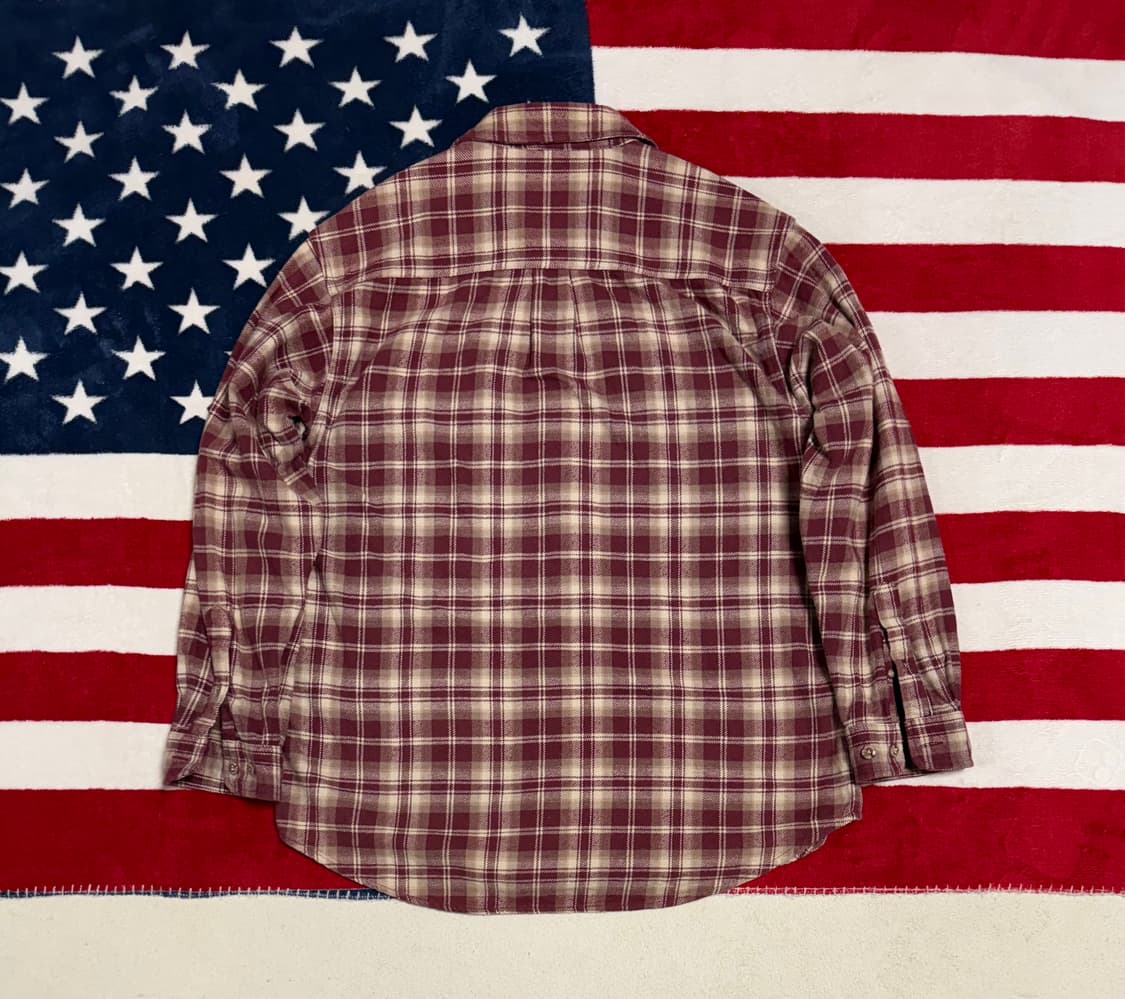 Field&stream flannel shirt필드앤스트림 헤비플란넬셔츠 상품이미지9