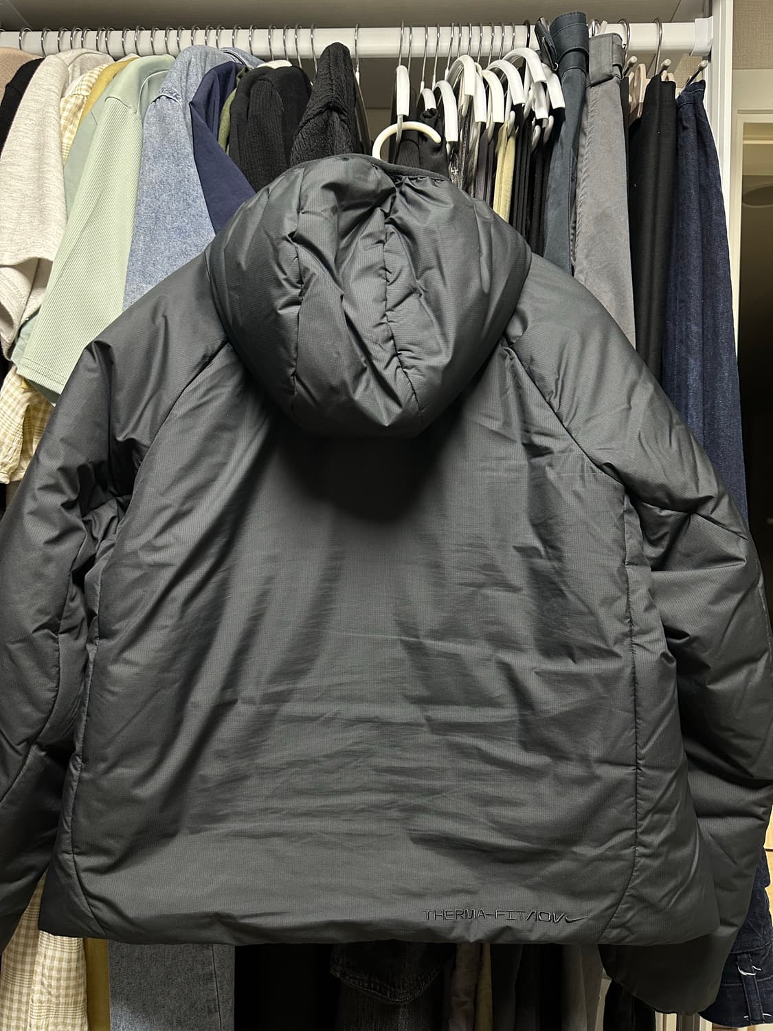 나이키 ACG 로프드 도프 패딩 블랙 우먼L 상품이미지5