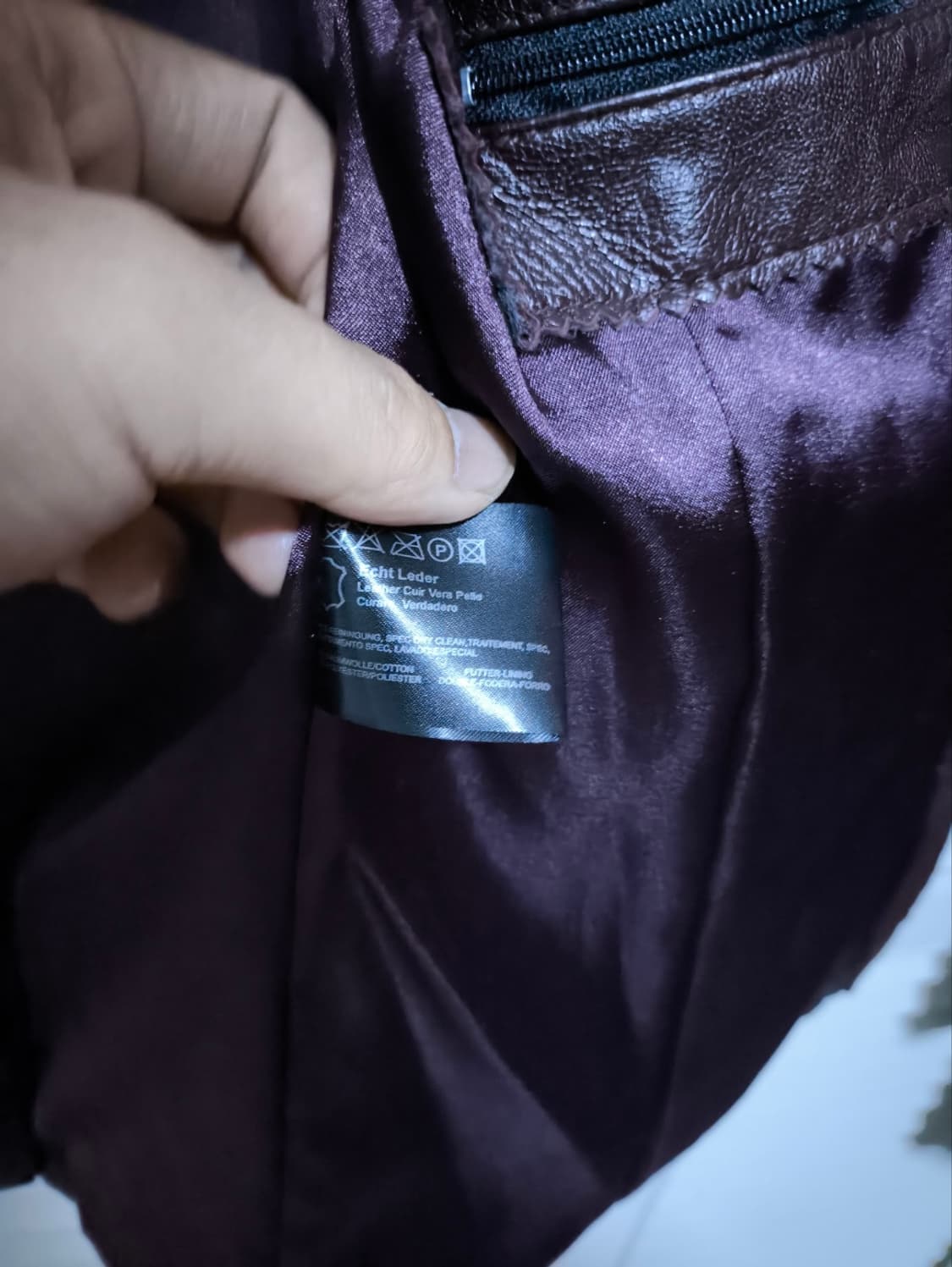 로베르토까발리 퀼팅 천연 가죽자켓 상품이미지8