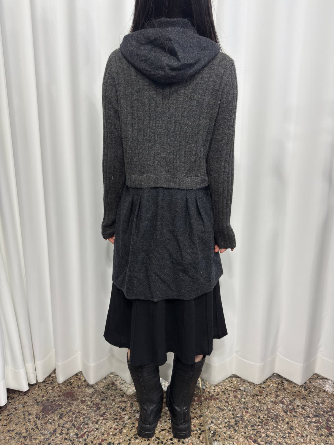 vivi age design duffle cardigan 상품이미지8