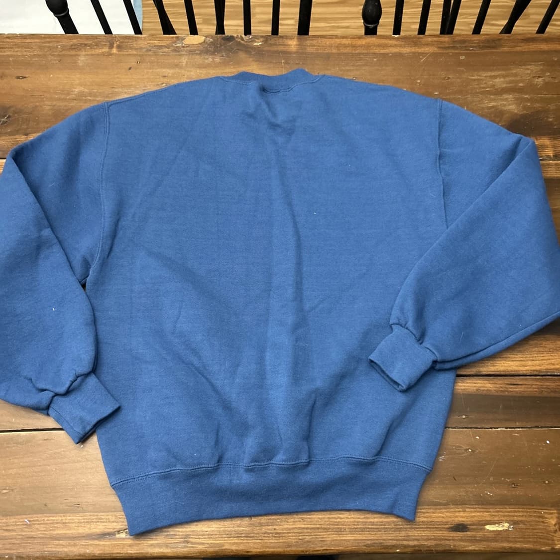 러셀 애슬레틱 스웻 셔츠 맨투맨 솔리드 블루 상품이미지5