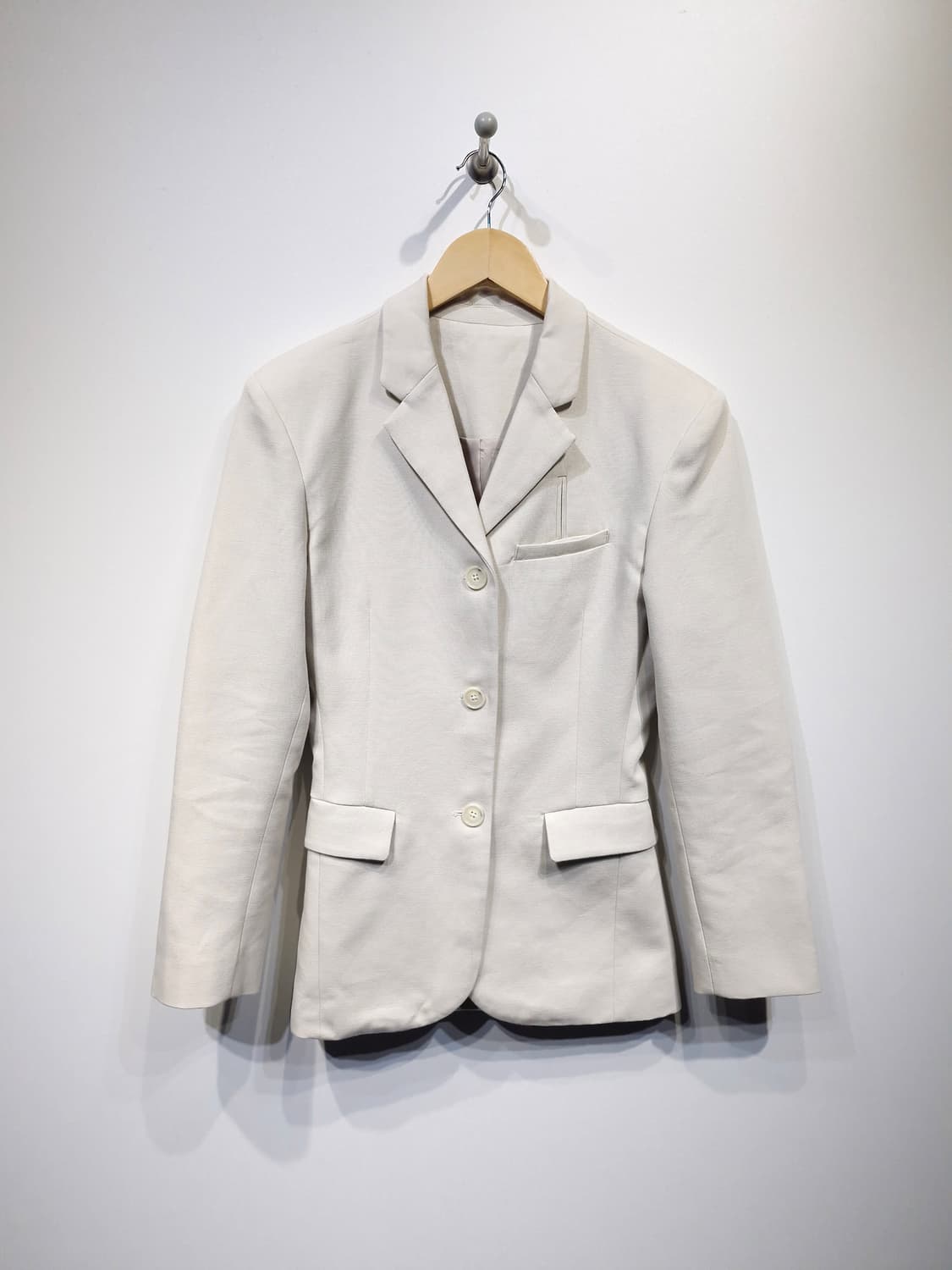 FRECKLE 프레클 코튼 블레이져 아이보리[1] 상품이미지2