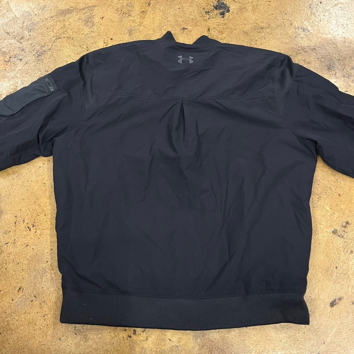 [정품/L] 언더아머 프로젝트락 블랙 봄버 자켓 b15 상품이미지4