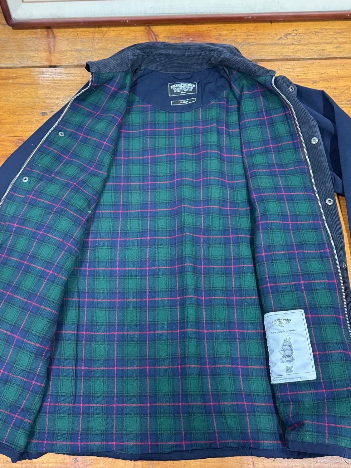 프리즘웍스 헌팅자켓 사이즈XL 매우깨끗 상품이미지4