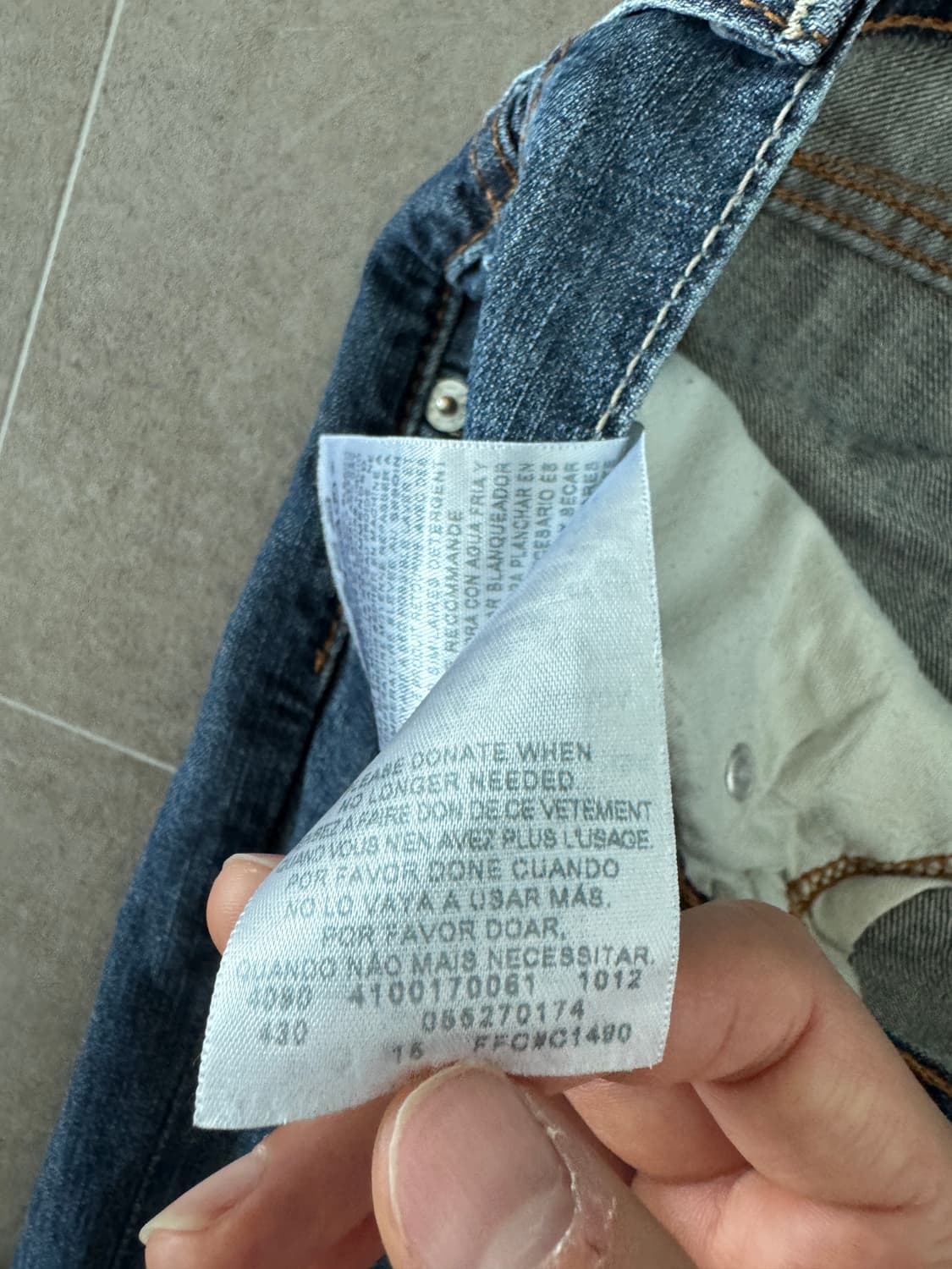 리바이스 527 상품이미지4