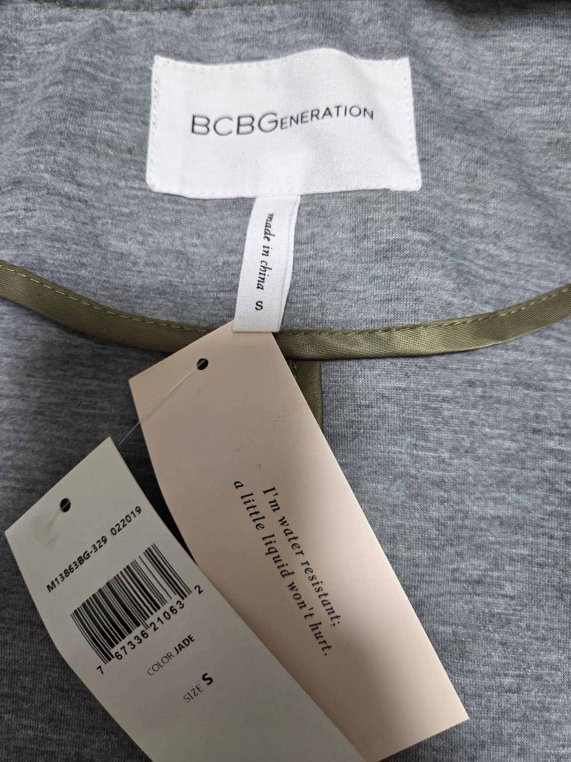 BCBG 레인코트 자켓 상품이미지7