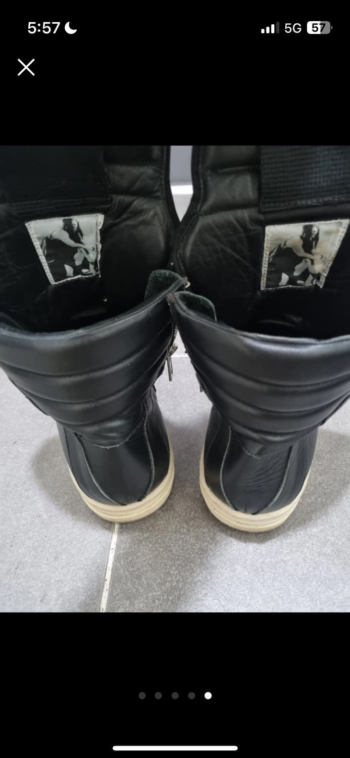 릭오웬스 지오바스켓 42 270mm 상품이미지2