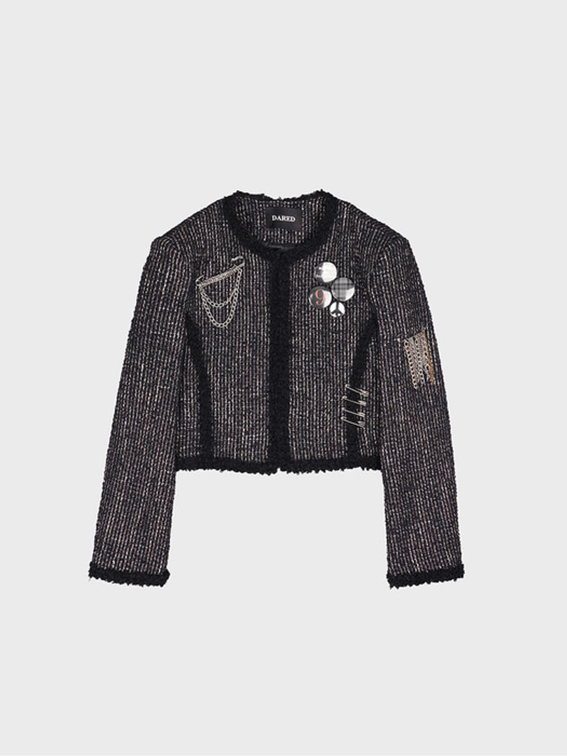 데어드 트위드 자켓 상품이미지1