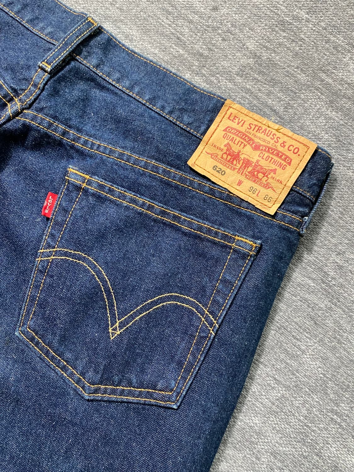 [38] 00s Levi's 620 리바이스 루즈핏 데님팬츠 상품이미지6