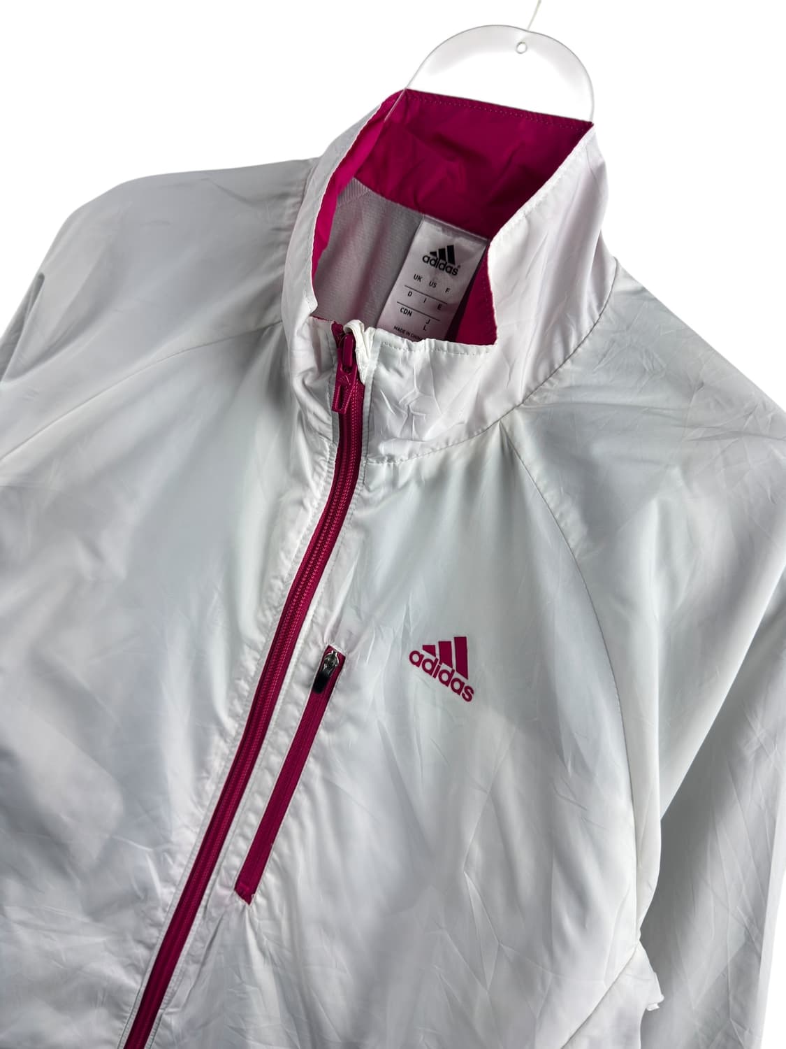 아디다스 핑크화이트 바람막이1449 상품이미지3