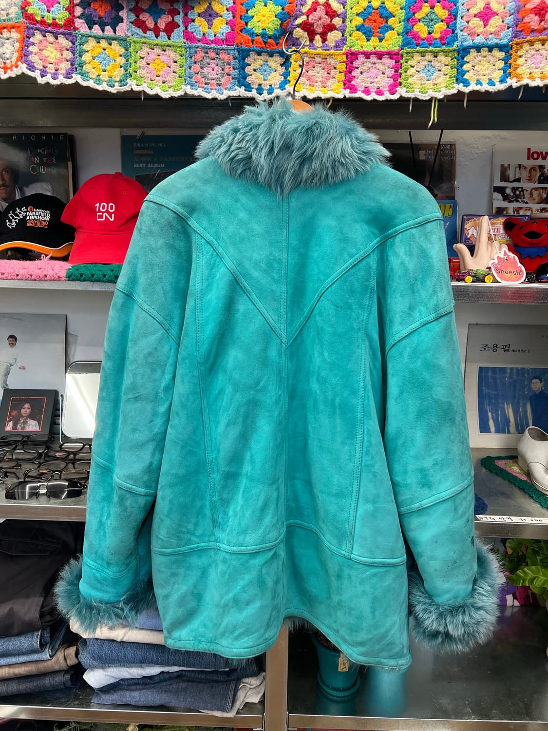 Vintage Merolely Shearling Jacket 상품이미지2