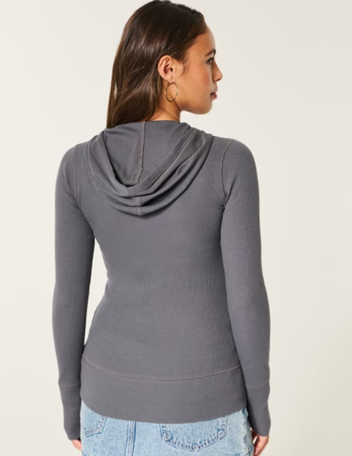 [XS] 홀리스터 후디드 롱슬리브 새상품 상품이미지3