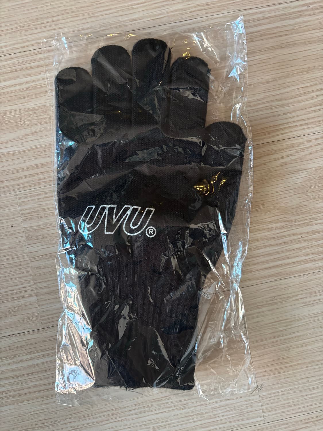 UVU 러닝 장갑 블랙 상품이미지1