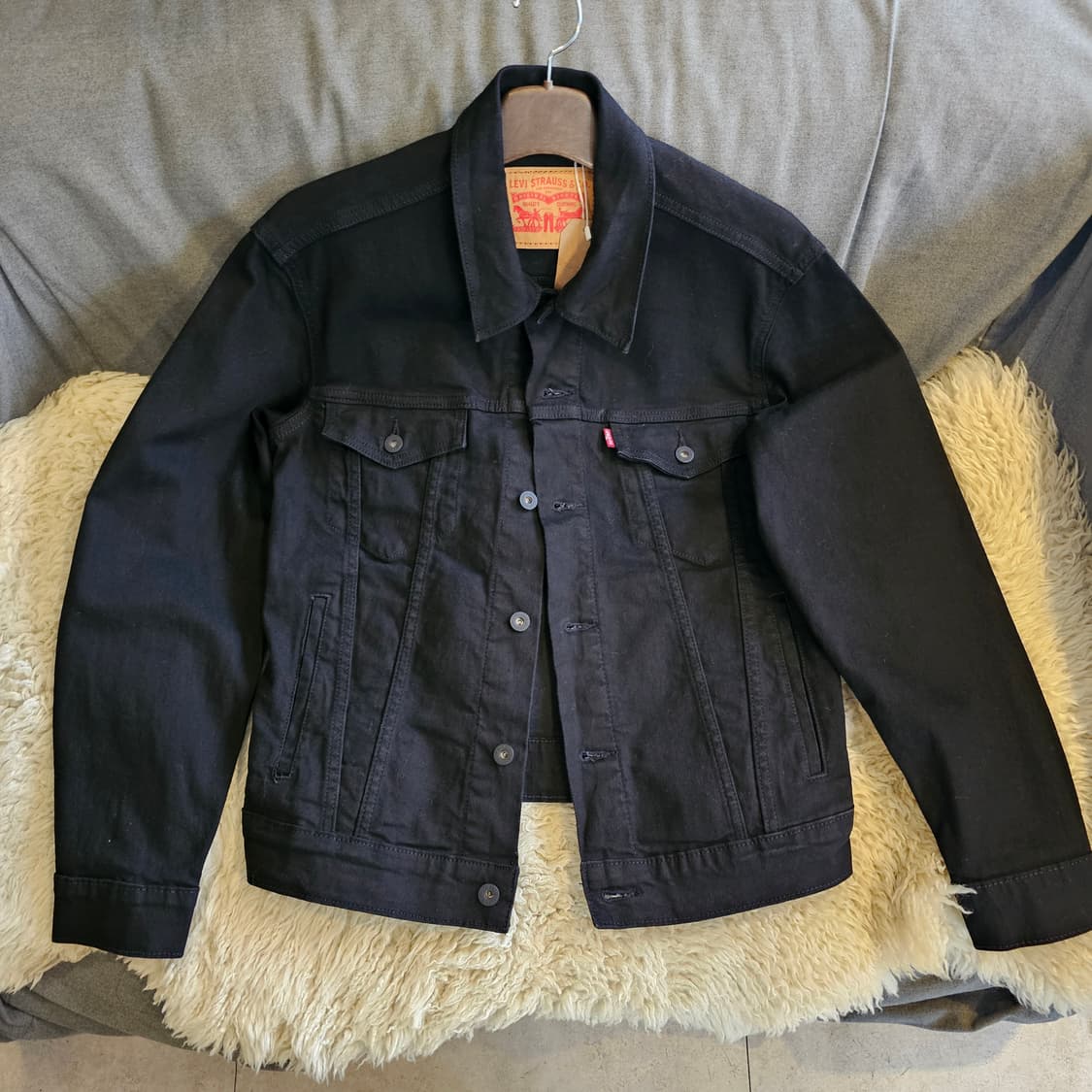 S 리바이스 블랙데님 자켓 3세대 상품이미지1