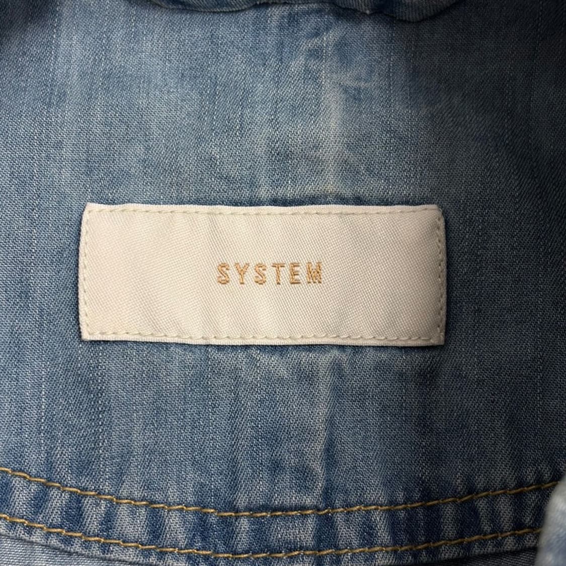 시스템 데님 자켓 v1639 상품이미지6