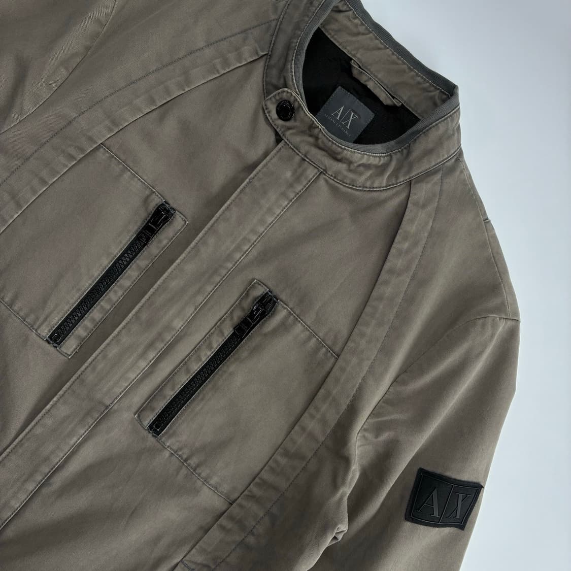 Armani exchange  아르마니 익스체인지 코튼 포켓 라이더 자켓 상품이미지2