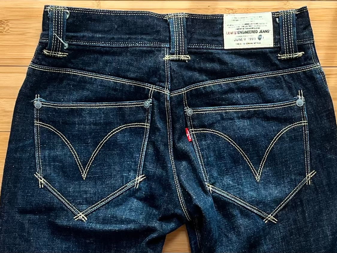 리바이스 엔지니어드진 데님팬츠 27 x 34 상품이미지4