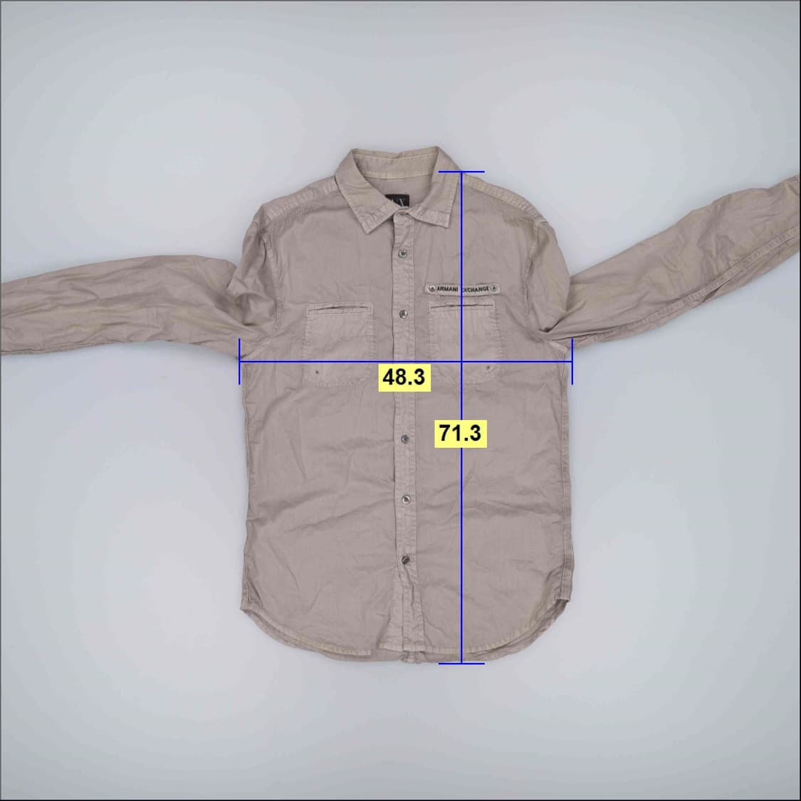 S/P 아르마니익스체인지 셔츠 0309H1 상품이미지7