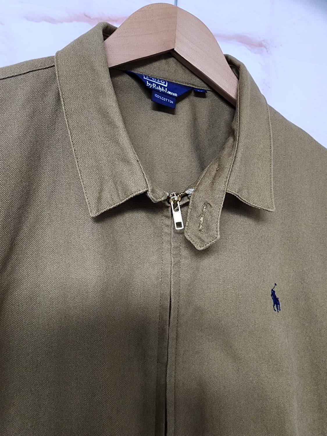 폴로 랄프로렌 91's 베이직포니 캔버스스윙탑 자켓  상품이미지6