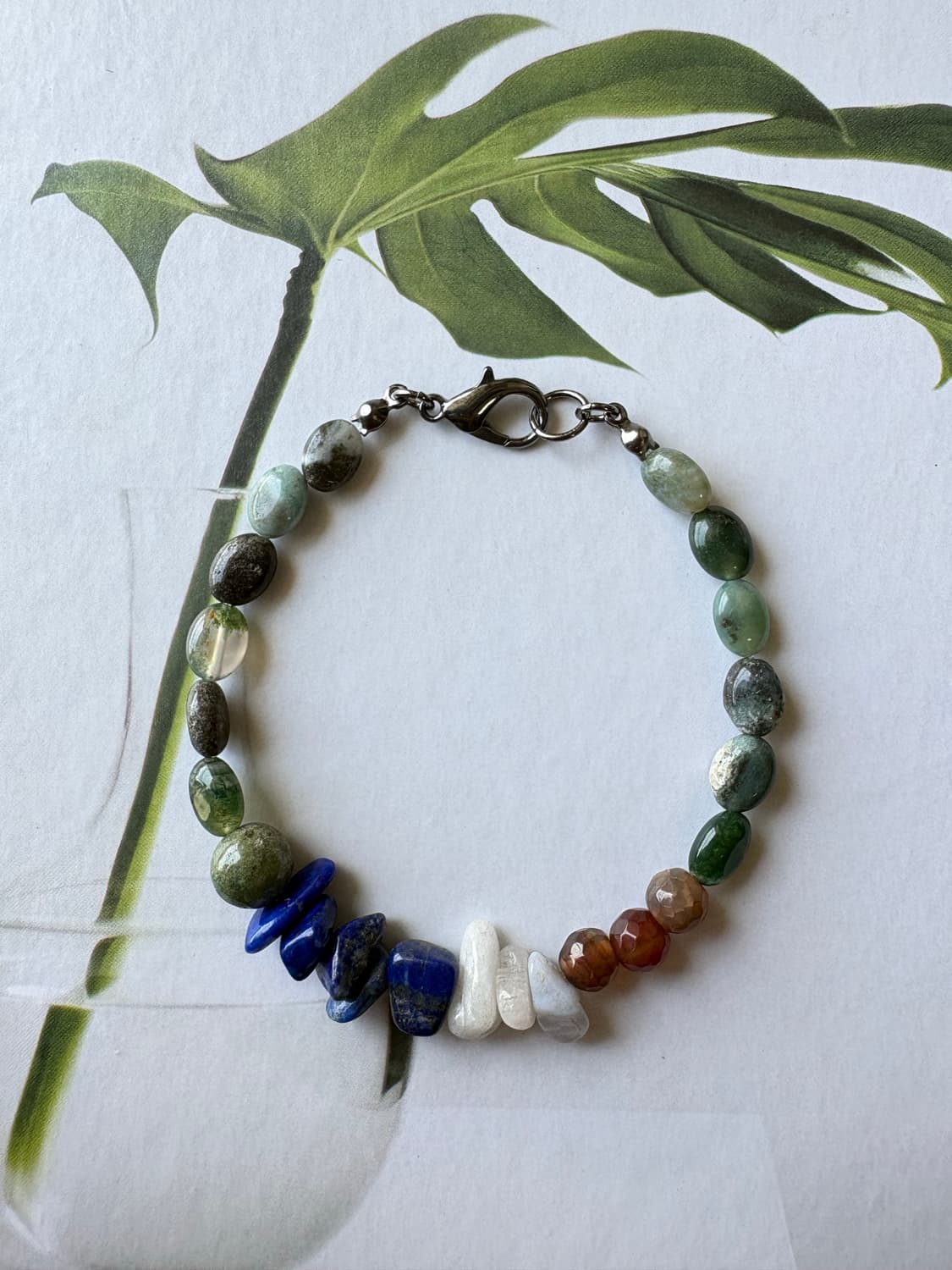 핸드메이드 원석 팔찌 상품이미지1