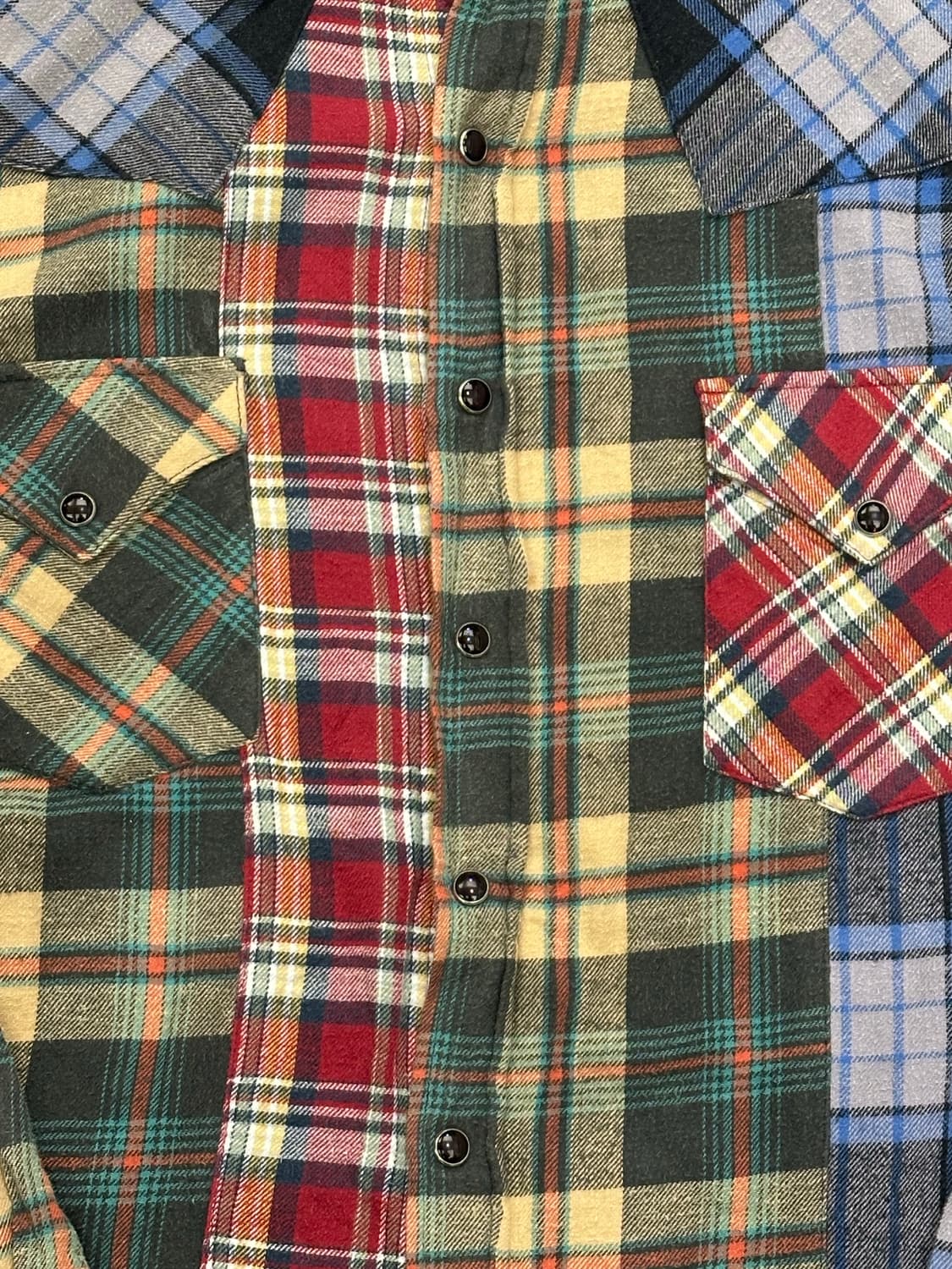 M)Bobson 빈티지 멀티 컬러 체크 셔츠 상품이미지2