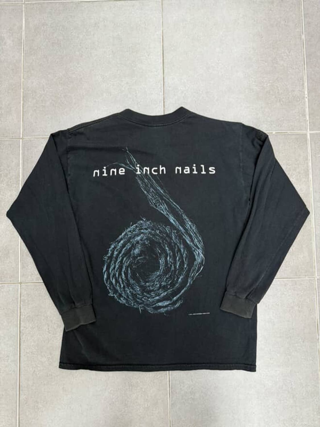 [L] 90s nine inch nails 빈티지 롱슬리브 상품이미지2