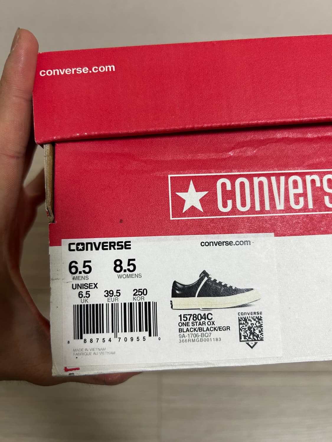 컨버스 원스타 레더 혁오 상품이미지9