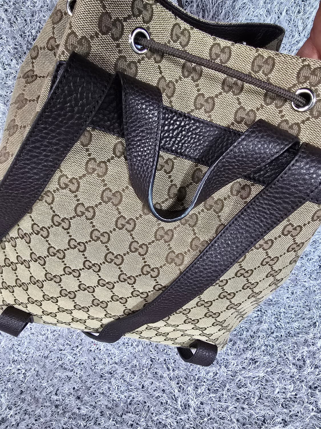 구찌 GG 캔버스 드로스트링 백팩 상품이미지6