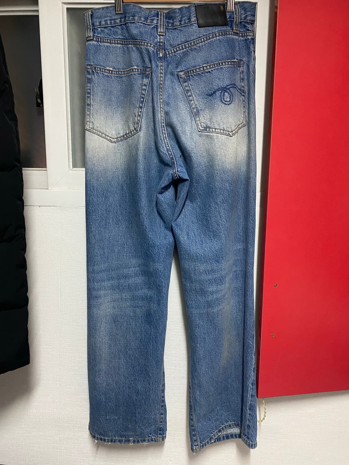 R13 글렌체크 데님 상품이미지3