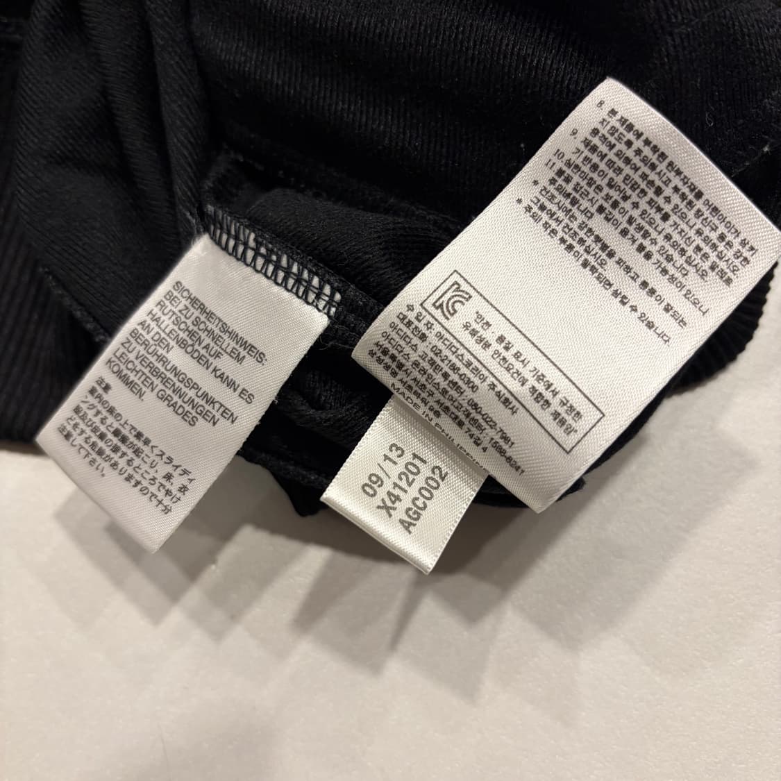 [100] 13s 아디다스 파이어버드 블랙 삼선 트랙탑 B334 상품이미지9