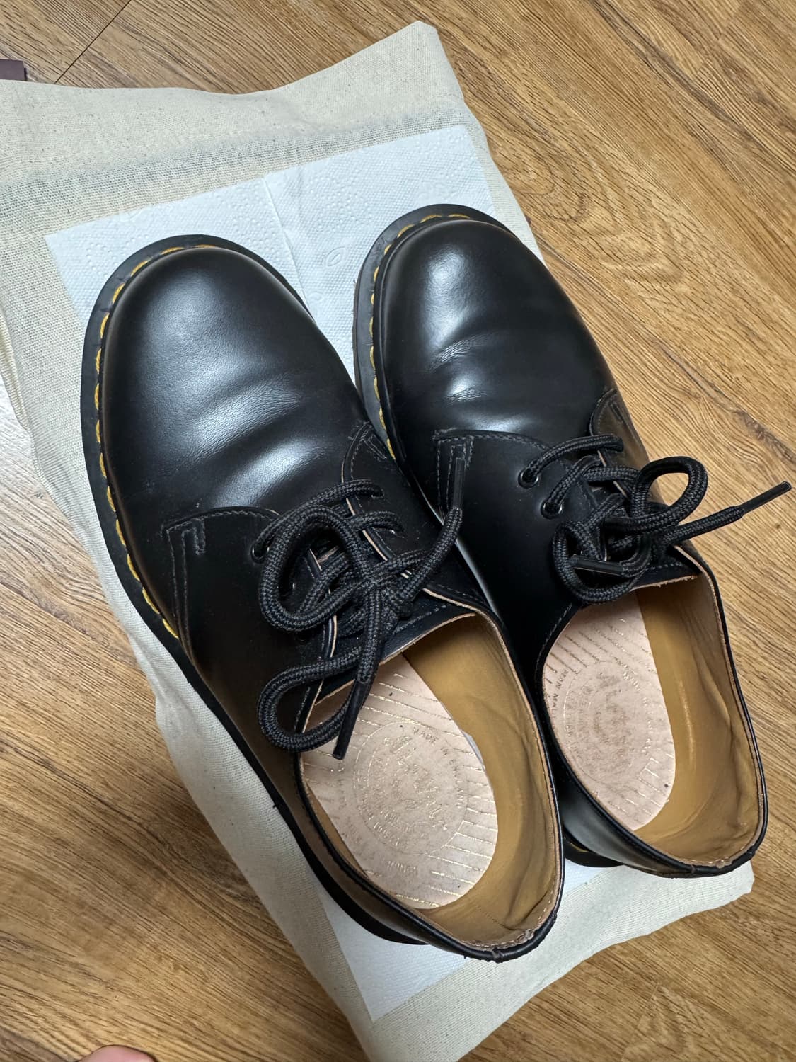 닥터마틴 1461 mie 스무스 블랙 250 상품이미지2