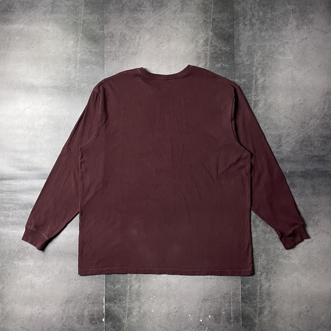 CARHARTT 칼하트 K126 와인 긴팔 티셔츠 A00960 상품이미지7