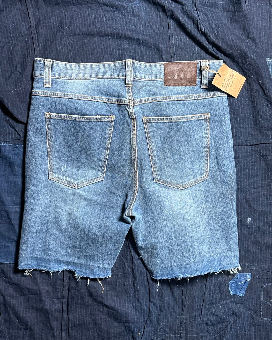 플랙 데미지 칼릭 데님 쇼츠 M 상품이미지6