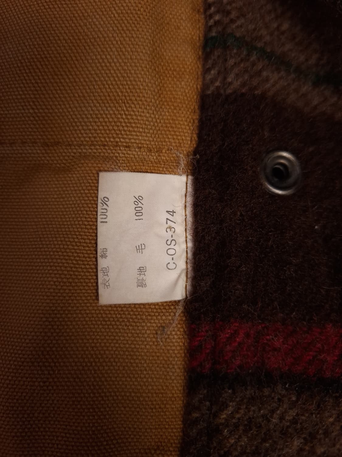 오리지날 80's 일본판 랄프로렌폴로 구형 모호크 헌팅 자켓 상품이미지3