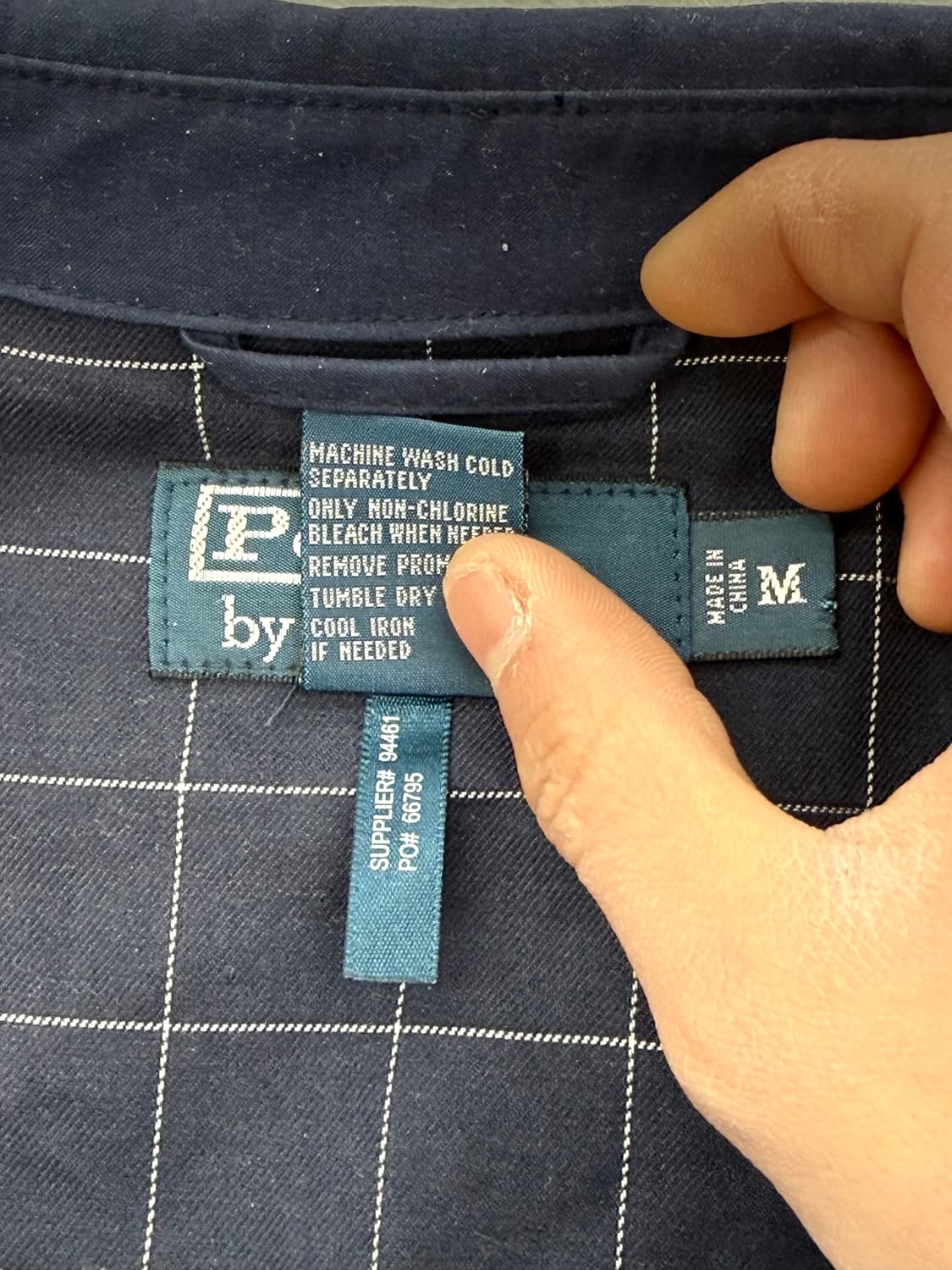 폴로 랄프로렌 네이비 폴리쉘 베이포트 해링턴 블루종 자켓 상품이미지8