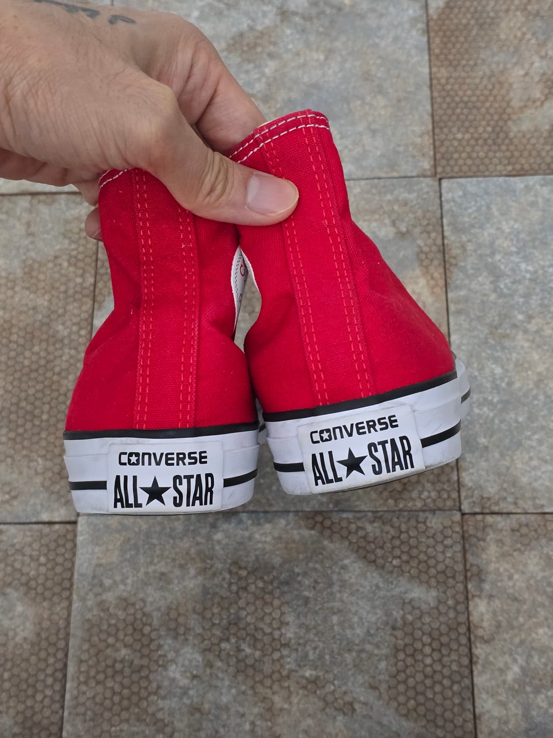 (220)컨버스 척테일러 올스타 하이 레드  상품이미지9