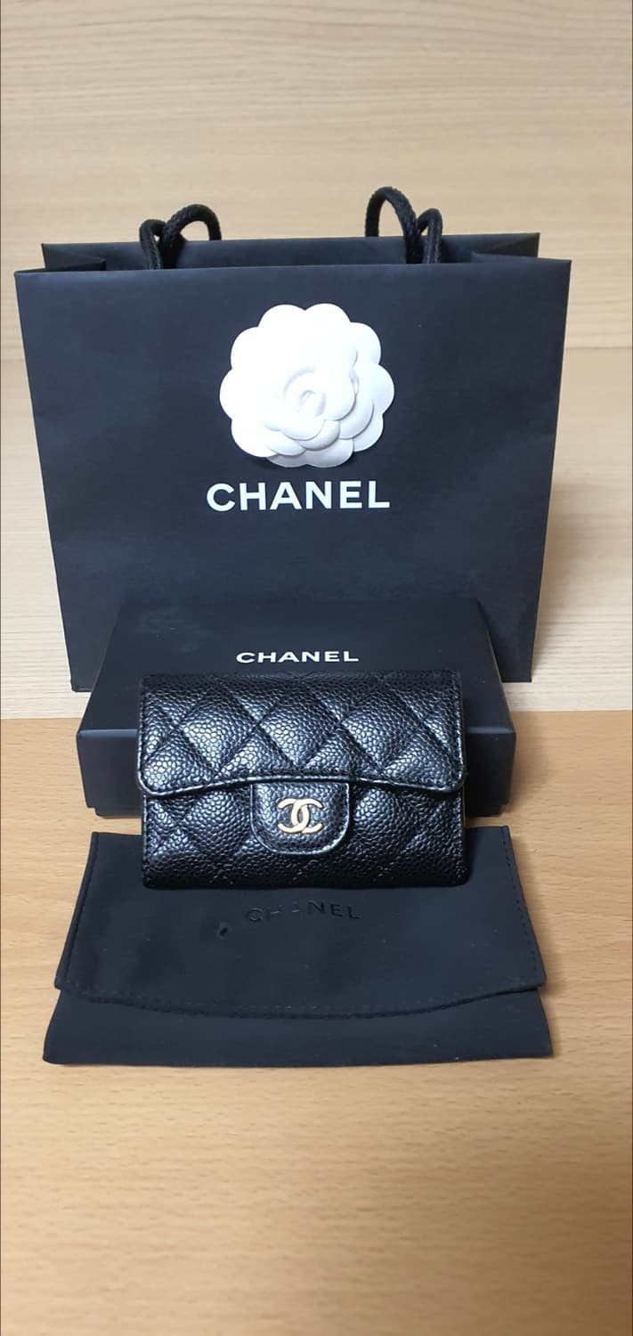 샤넬 캐비어 클똑 카드지갑/지갑 새상품급 정품(감정O) 상품이미지1