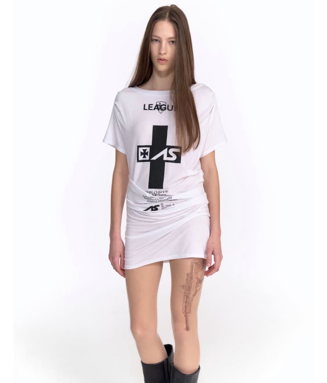 2000아카이브스 원피스 화이트 상품이미지2