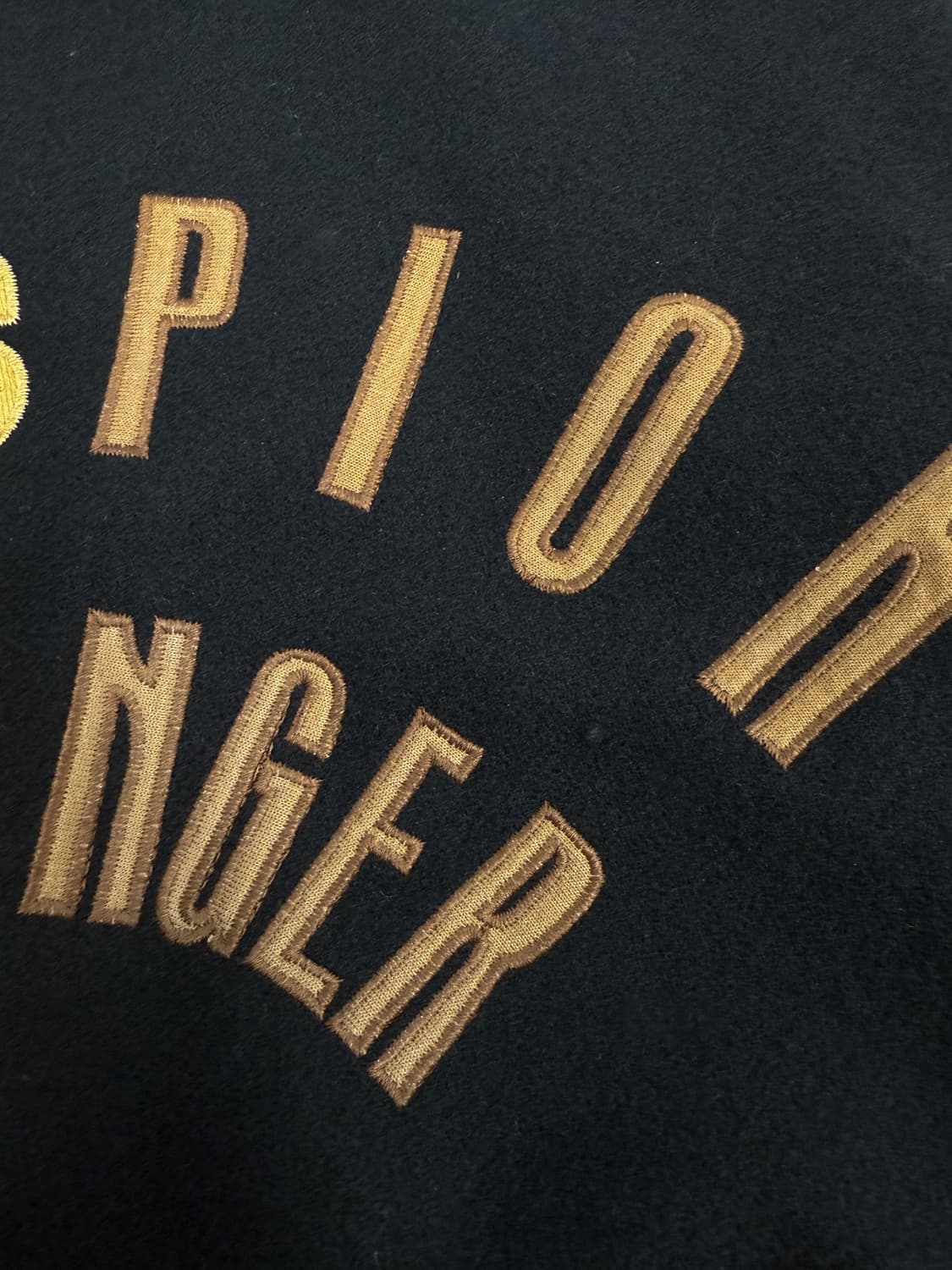 저스트비기 90s 울 레더 바시티 자켓 상품이미지8