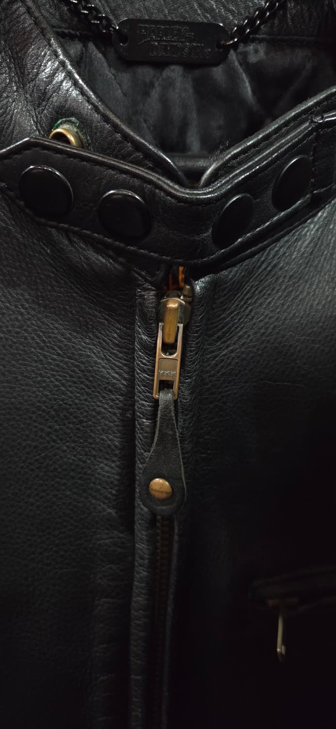 90's Harley Davidson Leather Jacket 상품이미지6