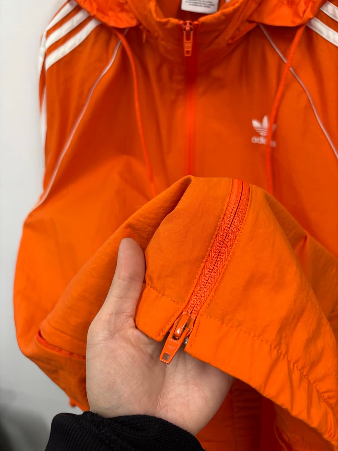 아디다스 오리지날 후드폴더블 바람막이 상품이미지5