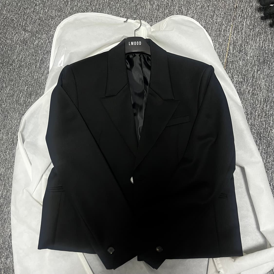 [46] 엘무드 울 크롭 블레이저 상품이미지2